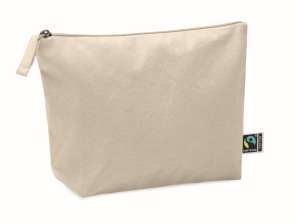 Sustainable Fairtrade OSOLE COS Cosmetic Bag Eco Beige Eco Friendly