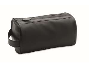 Elegant PU BAI Makeup Bag Rugged Design in Black