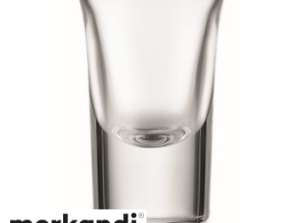 SONGO 28ml Shot Glass: Clear & Classic for Shots