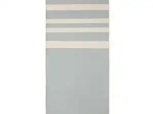 AGOURA Hamam Handduk 140 g/m² blå, lätt och absorberande, perfekt för bastu och strand