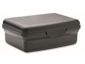 CARMANY lunch box made of recycled PP 800ml black Environmentally friendly and stylish container