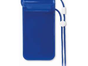 COLOURPOUCH Transparent Blue Waterproof Smartphone Case Safe & Stylish