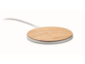 Бамбуково индукционно зарядно устройство DESPAD Wood Безжична подложка за зареждане