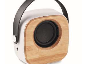 5.0 Bamboo Speaker OHIO SOUND White Modern & Sustainable