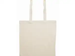 Beige COTTONEL Cotton Tote Bag naturlig – robust, miljøvennlig, allsidig