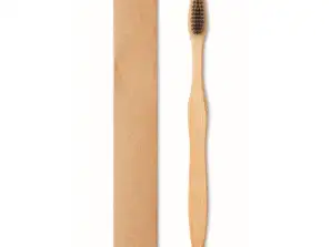 DENTOBRUSH Black Bamboo Toothbrush – Ecological & Stylish