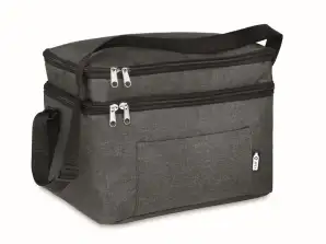 Black ICECUBE RPET Cooler Bag – Environmentally Conscious & Stylish