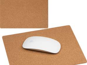 Beige Cork Mouse Pad Ecological, Stylish & Practical