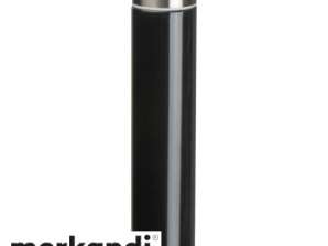 Nerezová láhev 310 ml černá dvoustěnná termální láhev kompaktní a robustní