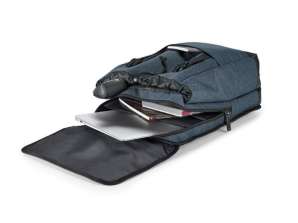 Sac à dos pour ordinateur portable TRAVELLER 17'' en 600D – Bleu Robuste et élégant