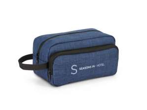 KEVIN Toiletry Bag 300D in Dynamic Blue Robust & Fashionable