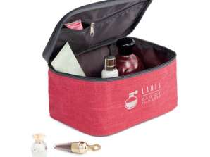 ELIZA toiletry bag 300D in sweet pink Practical & chic