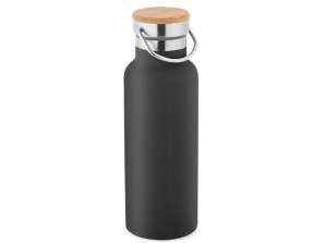 Вакуумна пляшка RAGNAR з нержавіючої сталі 570 мл Чорна пляшка для води без BPA