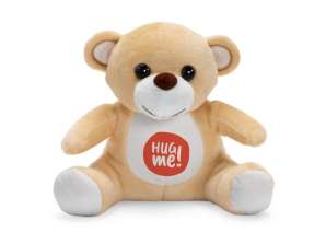 Високоякісна плюшева іграшка плюшевий ведмедик BEARY: м'яка іграшка м'якого світло-коричневого кольору