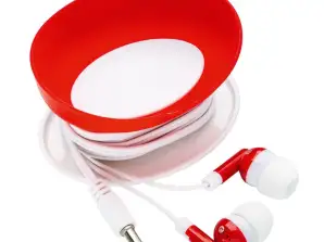 Навушники REEVES BANGOR червоно-білий дизайн