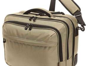 Chariot d’affaires MISSION Professional Office Travel Trolley en beige