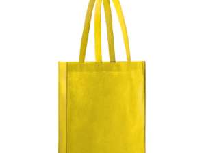 Sarı PP derin çantayı keşfedin - uzun saplı, sağlam ve şık