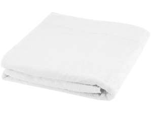 Evelyn 450 g/m² Serviette en coton 100 x 180 cm Blanc – Doux, absorbant et luxueux