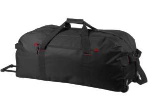 Robuuste Vancouver Trolley Case 75L in zwart Ideaal voor op reis