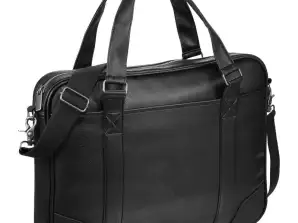 Oxford 15 6'' slank bærbar konferencetaske 5L i sort stilfuld og praktisk