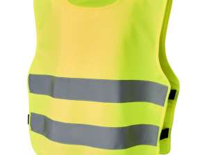 RFX™ Odile XXS 3 Yaş 6 Yaş İçin Güvenlik Yeleği Velcro Neon Sarı