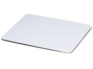 Pure antimicrobial mouse pad in white - hygienic, stylish, durable