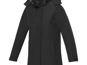 Parka robusta para mujer con aislamiento térmico: chaqueta de invierno resistente a la intemperie con
