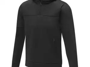 Sweat à capuche demi-zip élégant pour hommes Sweat à capuche confortable Sayan Mode masculine