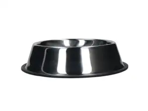 Robust Dog Bowl Dog in Silver – Durable and stylish for your pet