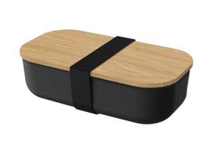 Bio Storage Container Beech Black and Natural Eco Friendly Stylish Durable