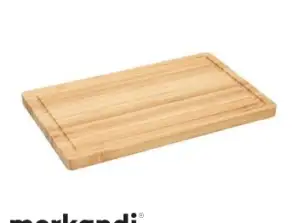 Large Rectangular Bamboo Cutting Board Sustainable kitchen utensil for effortless cooking and preparation