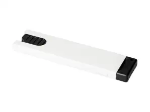 Slide cutter knife in white black – effective cutting tool