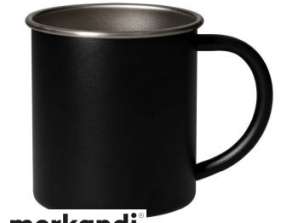 Adventura stainless steel mug 340ml jet black