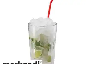 SEO Klarsichtiger Caipirinha Trinkbecher 300ml  Stilvoll & Praktisch