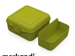 Cube Deluxe Pot de Rangement avec Bol Diviseur Lemon Rangement Élégant et Pratique pour la Cuisine