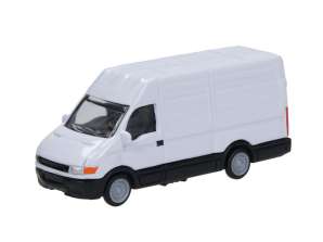 Voiture de livraison miniature blanche : une charmante pièce de collection pour les passionnés de voitures