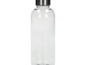 Transparente Trinkflasche Atlanta 600 ml   Klassische Wasserflasche für den täglichen Gebrauch