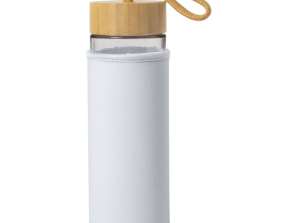 Lurok Elegante Wasserflasche  530ml  Reinweiß