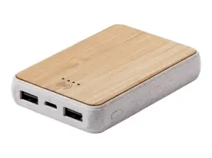 Gorix Powerbank in Beige Portable Charger for Travel