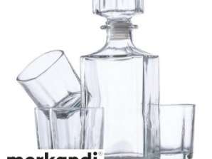 Rockwel Elegant Crystal Glass Whisky Set – Transparent and Classy