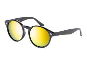 Poros RPET Óculos de Sol em Amarelo Óculos de Segurança UV400 Sustentáveis