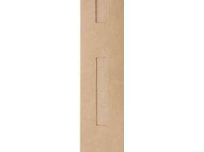 EcoCard Beige Sleeve Support en carton recyclé Boîte beige durable pour un stockage écologique