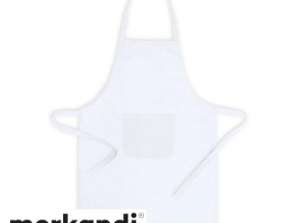 Xigor White Apron – Sleek and Functional for Culinary Professionals