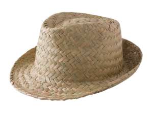 Zelio Straw Hat in Beige Elegant sun hat for stylish outfits