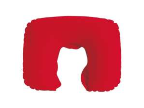 Travel Neck Support Pillow in Red Comfortable Travel Pillow for Travel