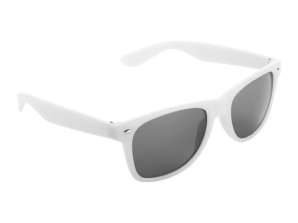 Xaloc Elegante Sonnenbrille in Weiß   Moderner UV Schutz