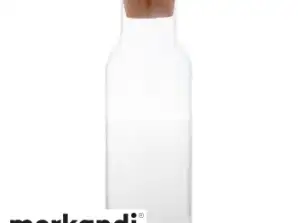 Molokai XL Carafe à eau Carafe en verre naturel transparent extra large pour des rafraîchissements élégants