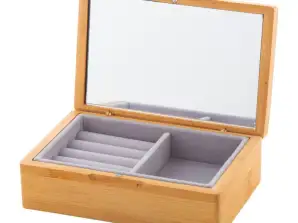 Elegant Arashi Bamboo Jewelry Box Natural storage for your jewelry