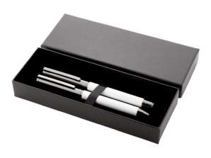 Carrol Writing Set in White Elegant Office Equipment Set