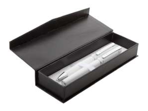 Grip Ballpoint Pen Set White High-quality writing set for comfortable writing and stylish notes